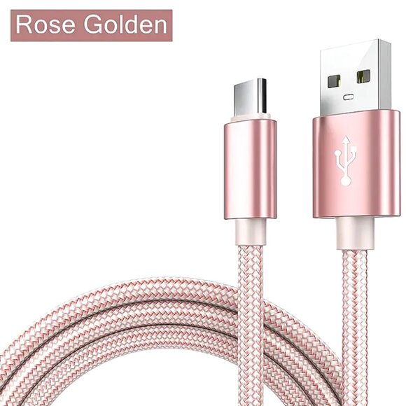 New 6 ft USB Type-C High-Speed Fast Charging Cable For Android Phones Tablets - Picture 1 of 7